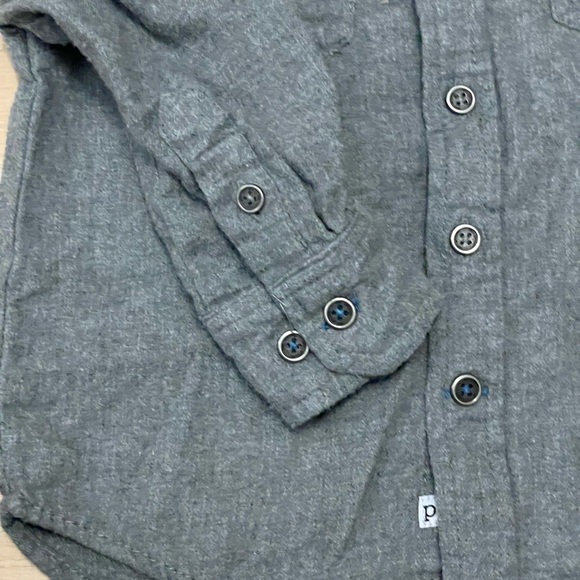 Boys pd&c button up shirt grey size 3t - Picture 4 of 4